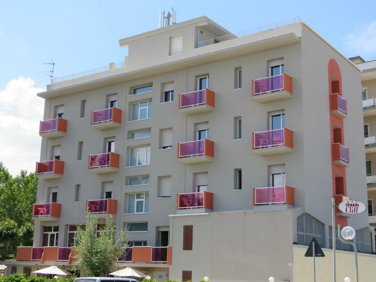 Hotel Cliff Rimini Bagian luar foto
